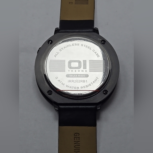 01 THE ONE Ibiza Ride Binary LED Watch IRR202RB1 Unique Tech Timepiece New Batt - Picture 11 of 11